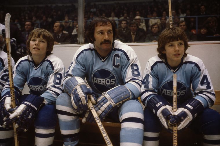 Houston Aeros &mdash; Gordie Howe signs, 1973   with Mark and Marty