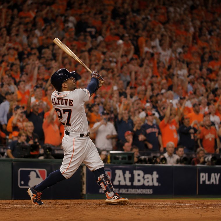 Houston Astros &mdash; Springer, five home runs, 2017 Series MVP