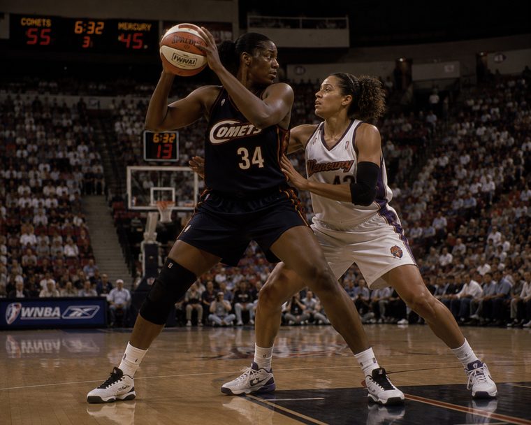 Houston Comets &mdash; Sheryl Swoopes, three-time WNBA MVP