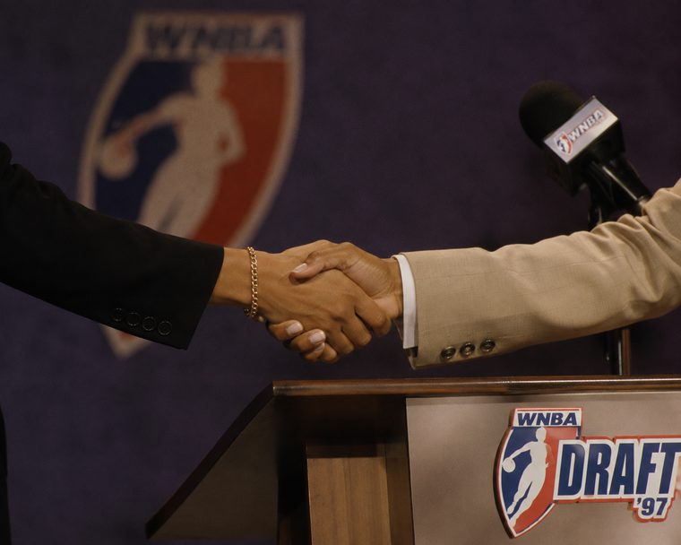 Houston Comets &mdash; Tina Thompson, the first pick in league history