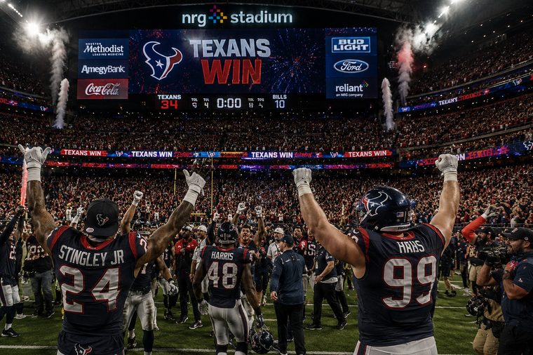 Houston Texans &mdash; First playoff win, 2011