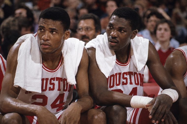 University of Houston Cougars &mdash; Hakeem Olajuwon and Clyde Drexler, same team
