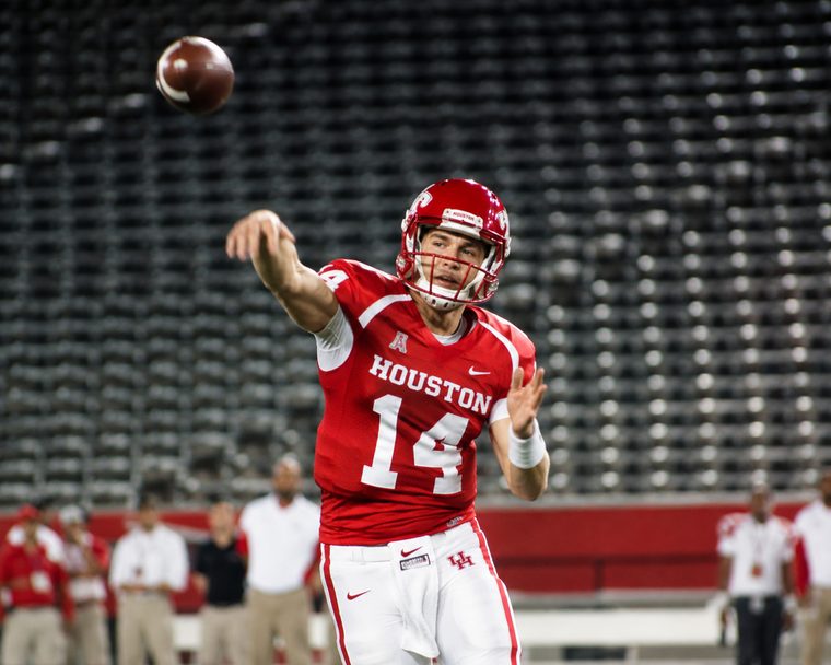 University of Houston Cougars &mdash; Case Keenum, NCAA passing yards record